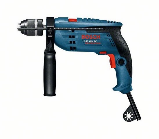 Ударная дрель - BOSCH GSB 1600 RE Professional - фото 1 - id-p1550135