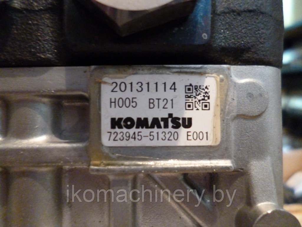 ТНВД экскаватора-погрузчика KOMATSU WB93/97R/S - 2, б/у - фото 5 - id-p67324163