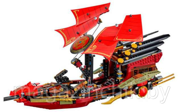 Конструктор Ниндзяго NINJAGO Корабль Дар судьбы 10402, 1265 дет, аналог Лего Ниндзя го (LEGO) 70738 - фото 4 - id-p43044328