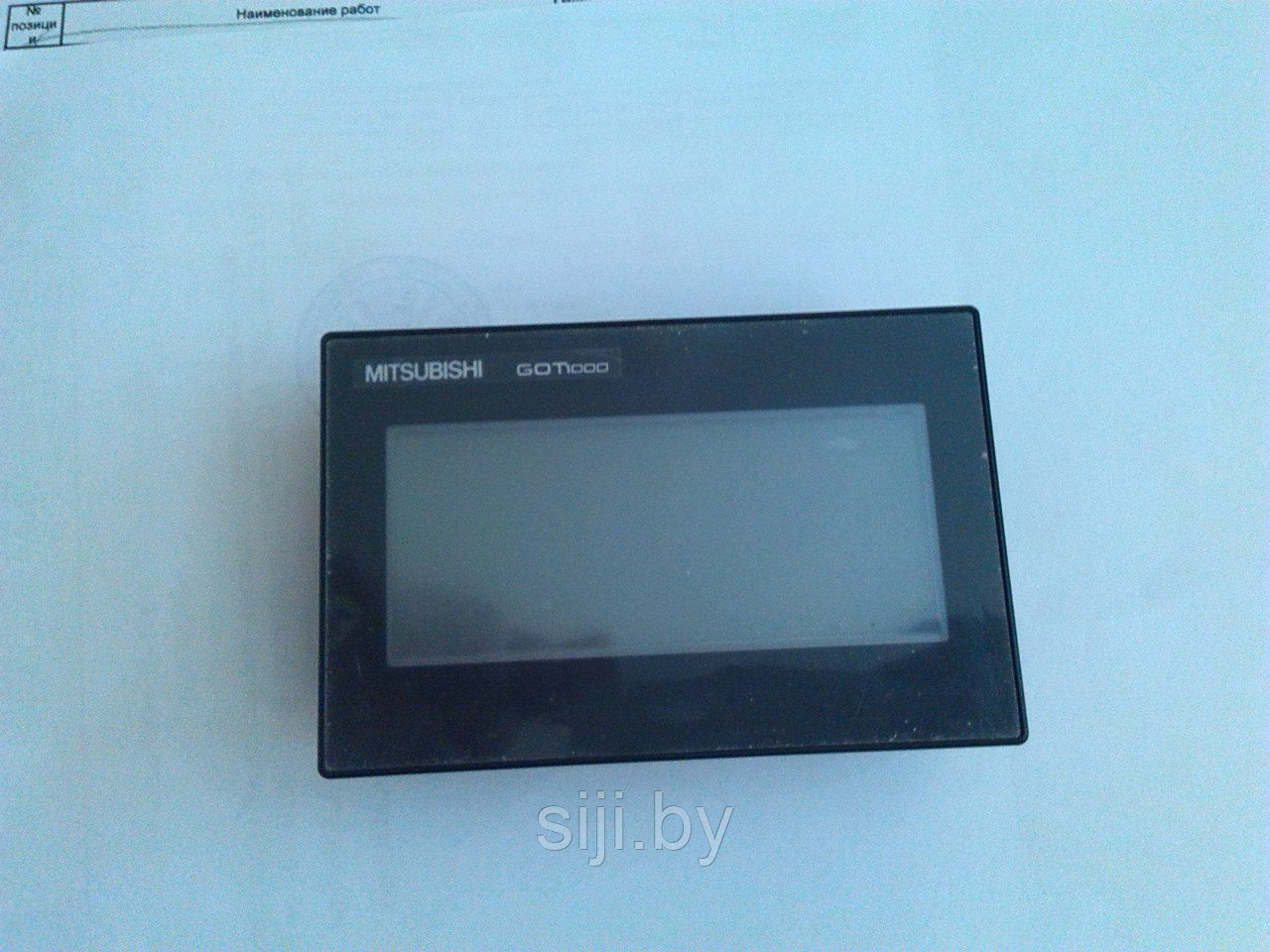 Ремонт электронных панелей Mitsubishi GOT 1000 GT1020-LBD - фото 1 - id-p43049858