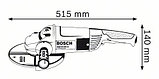 Угловая шлифмашина - Bosch GWS 22-230 JH, фото 2