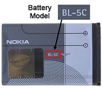 Купить батарею аккумулятор для телефона NOKIA BL-5C, фото 2