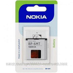 Купить батарею аккумулятор для телефона NOKIA BP-6MT