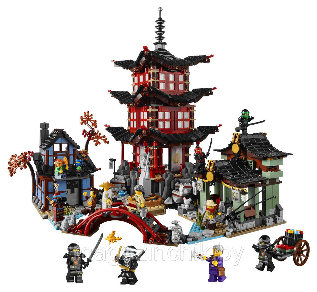 Конструктор Храм Аэроджитсу (Temple of Airjitzu) 8038, 2150 дет, аналог Ниндзяго (LEGO) 70751 - фото 2 - id-p56412917
