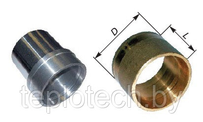 Монтажная гильза ТВЭЛ-ПЭКС Латунь, Россия, Пресс, 110