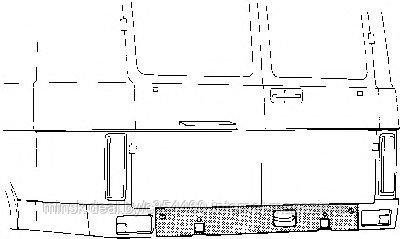 Панель ремонтная задняя VW LT (1975-1996)