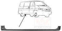 Порог кузова правый VW TRANSPORTER Т4 90-97