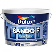 Краска Дулюкс - Sando F - 2,5л. (10л.) - Глубокоматовая - Краска для минеральных фасадов