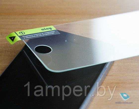 Защитное стекло (дополнительное самоклеющееся) на экран Samsung Galaxy S4mini I9190 I9195 I9192
