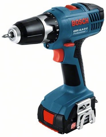 Аккумуляторная дрель-шуруповёрт - BOSCH GSR 14,4-2-LI + 3 акк - фото 1 - id-p1570559