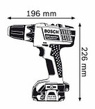 Аккумуляторная дрель-шуруповёрт - BOSCH GSR 14,4-2-LI + 3 акк, фото 2
