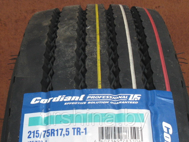 Грузовая шина 215/75 R17.5 Сordiant Professional TR-1 (на прицеп) - фото 1 - id-p40698266