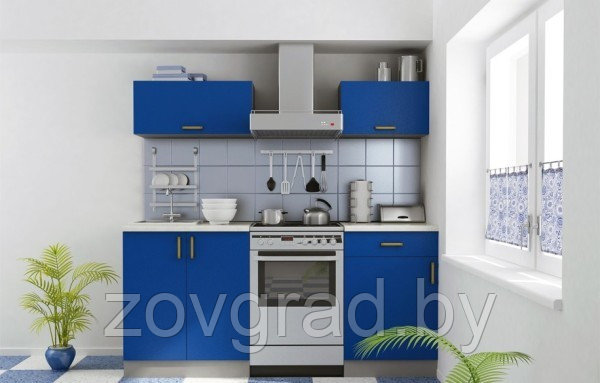 Кухня на 200см с комбинированными фасадами Бодега и Венге - фото 5 - id-p37986550