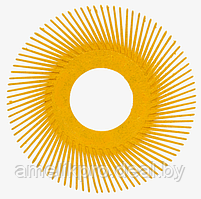 Щетка для наборного круга Bristle 3M, 27606, тип А, желтая, Ф150мм