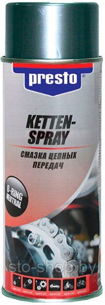 Смазка для цепных передач 400мл Presto Ketten-Spray