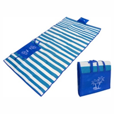 Коврик пляжный с надувной подушкой SiPL синий - фото 1 - id-p43506026