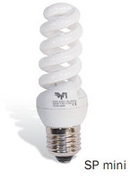 Лампа энергосберегающая компактная SP 15W 220V 4100К Е14 спираль mini Full