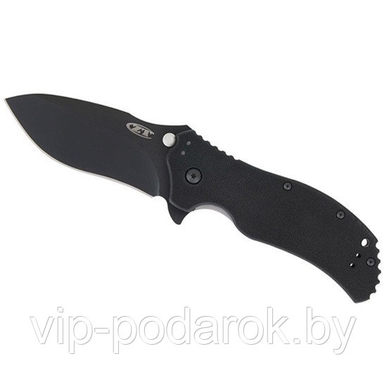 Нож полуавтомат Zero Tolerance 0350 Matte Black Folder SpeedSafe - фото 1 - id-p19012039