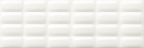 Плитка 25*75 Бел глянец пиллоу (white glossy pillow 25x75)