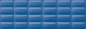 Плитка 25*75 Голубой глянец пиллоу (blue glossy pillow 25x75)