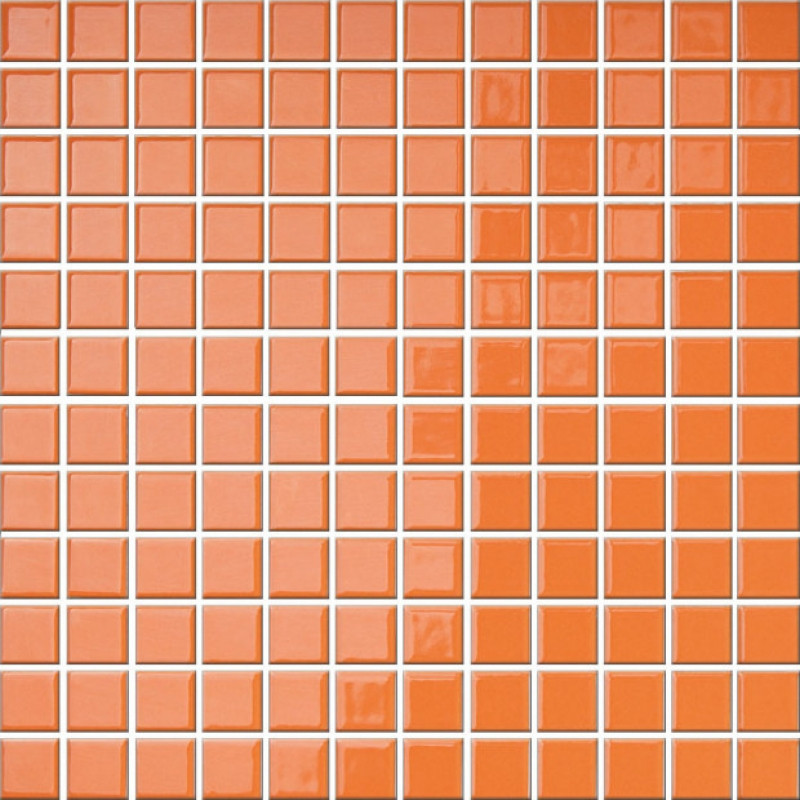 30*30 Палетте оранж мозаика глянец - фото 1 - id-p43569961
