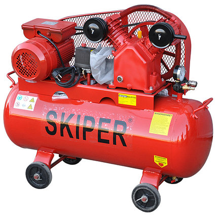 Воздушный компрессор SKIPER IBL2070А 220V/70L, фото 2