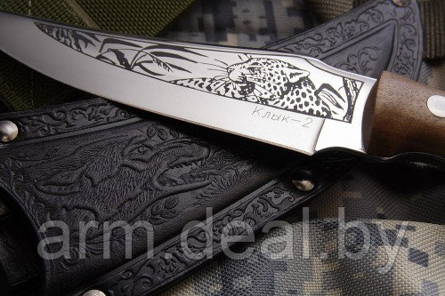 Нож туристический Клык-2 - фото 1 - id-p43669588