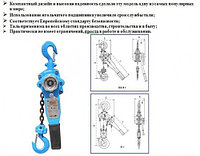 Таль ручная рычажная марки HLB г.п. 2,0 т, в.п. 12