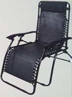 Кресло шезлонг раскладной. Большой шезлонг для сада, пляжа и дачи