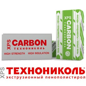 Технониколь XPS CARBON PROF 400 1180Х580Х80-120 мм