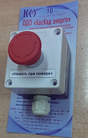 Пост управления кнопочный ПКЕ, Пост кнопочный пластиковый IP65, пост пластиковый IP54, кнопка в корпусе - фото 1 - id-p43707135