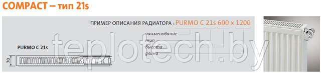 Purmo, Пурмо, стальные радиаторы, стальные панельные радиаторы,  тип 21s, Минск, стальные батареи