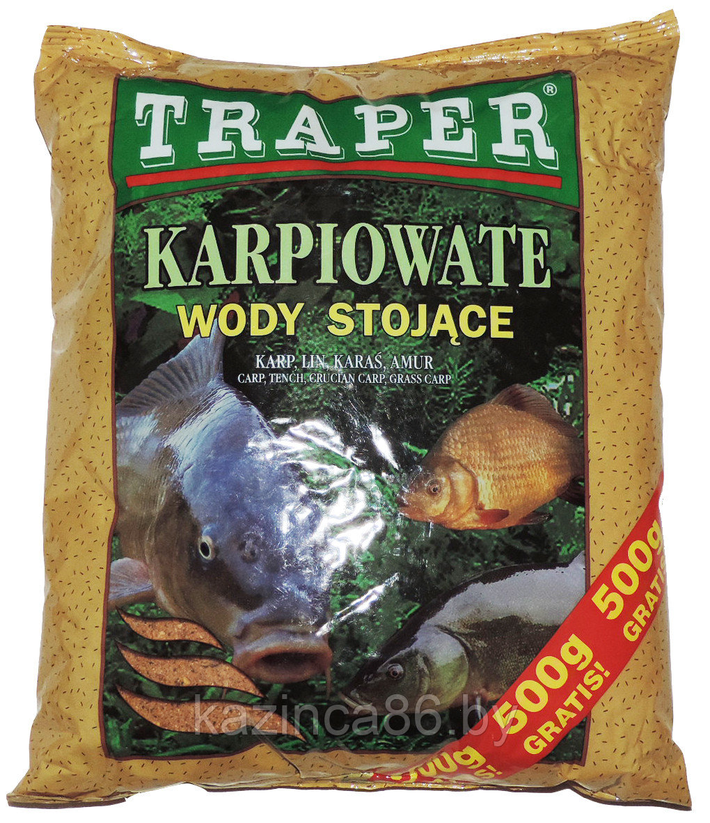 Прикормка Traper KARPIOWATE WODY STOIACE (2.5кг) - фото 1 - id-p43720956
