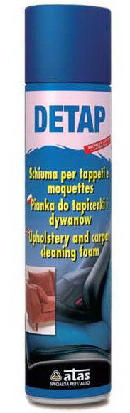 Пенный очиститель обивки салона, ковровых покрытий и сидений 400мл Detap Atas - фото 2 - id-p43786867