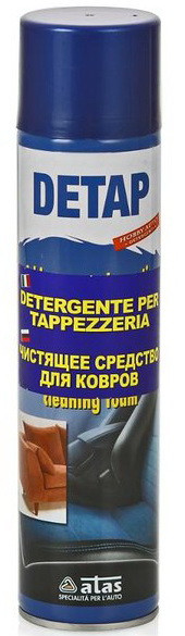 Пенный очиститель обивки салона, ковровых покрытий и сидений 400мл Detap Atas - фото 1 - id-p43786867