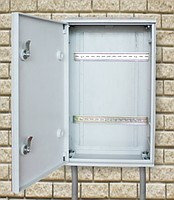 Корпус ЩМП 600x400x200 IP54 пластиковый, Щит ЩМП 6х4х2/1МП/2М