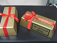Сувенир Золотой слиток "Человеку высшей пробы", гипс,17*8*5 см