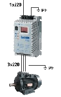 Частотный преобразователь Delta VFD1600F43A 310А, 160кВт, 850x460x264, 114кг