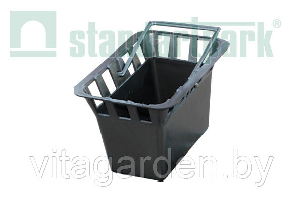 Пластиковая корзина для сбора мусора - фото 1 - id-p44048786