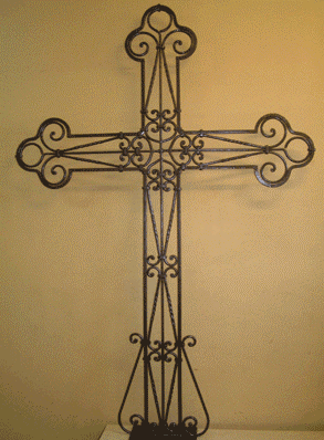 Ритуальный крест на могилу - фото 1 - id-p44092154