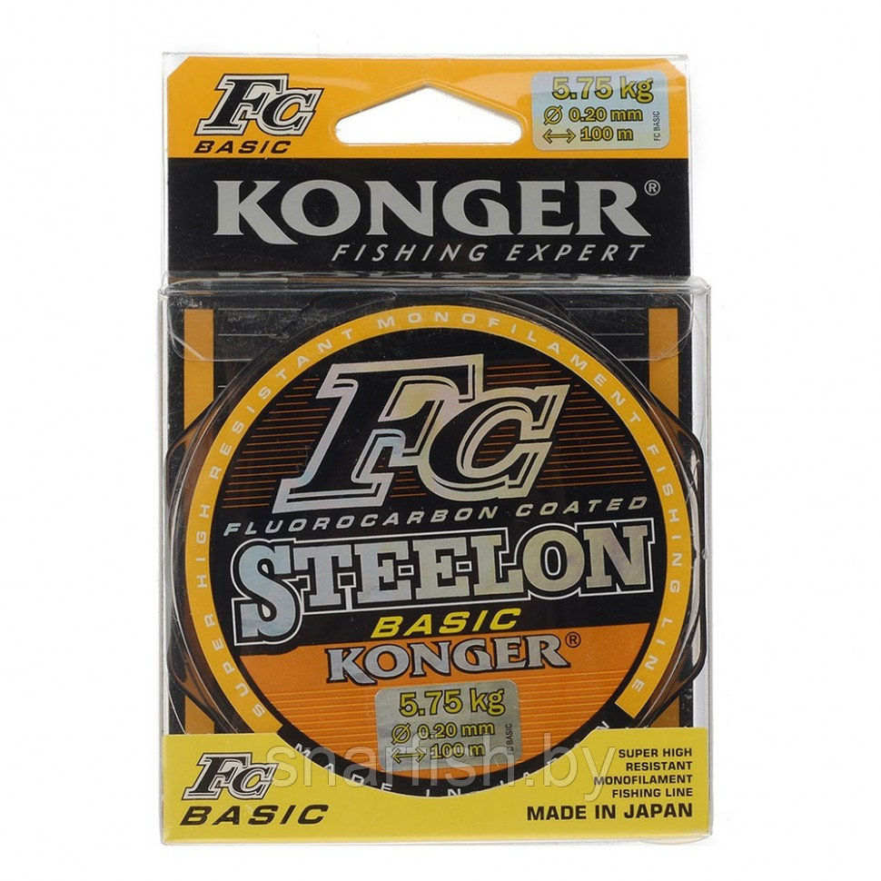 Леска Konger Steelon FC Basic 150 м - фото 1 - id-p44126137