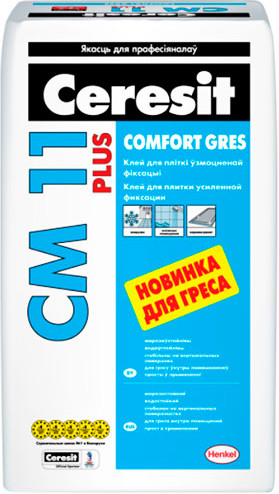 Клей для плитки Ceresit, CM11 Plus 25 кг.