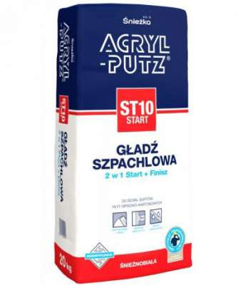 Шпаклевка малярная ACRYL-PUTZ ST10 START 20кг, Польша - фото 1 - id-p44232192