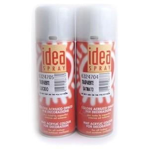 Лак акриловый глянцевый Idea, спрей 200мл, MAIMERI (Италия)