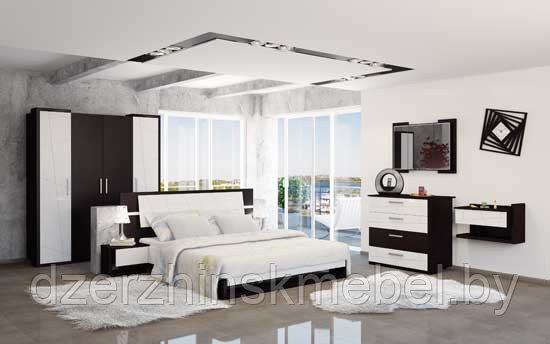 Кровать двуспальная "Барселона" ,Производитель Мебель Неман - фото 2 - id-p1647734