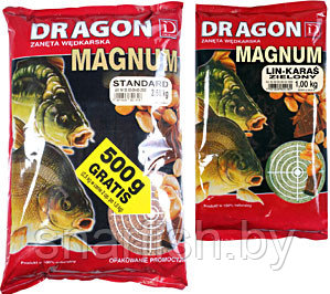 Прикормка Dragon Magnum 1кг в ассортименте