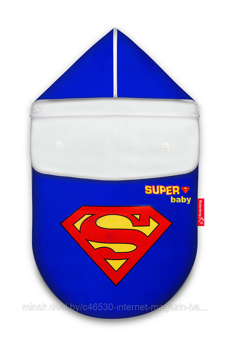 Кокон "SuperBaby". Конверт для новорожденного на выписку. - фото 3 - id-p44376098
