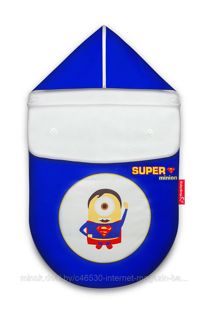 Кокон "SuperBaby". Конверт для новорожденного на выписку. - фото 10 - id-p44376098