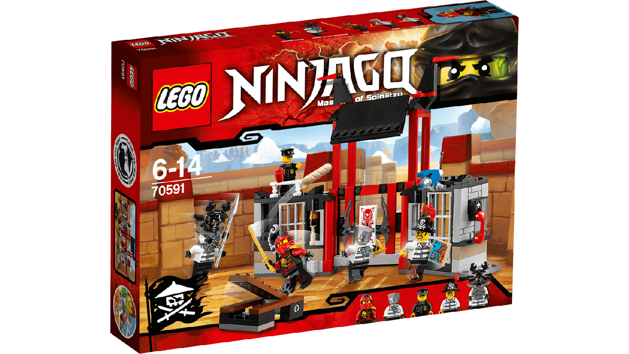 Конструктор Лего 70591 Побег из тюрьмы Криптариум Lego Ninjago