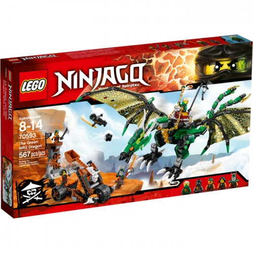 Конструктор Лего 70593 Зелёный Дракон Lego Ninjago